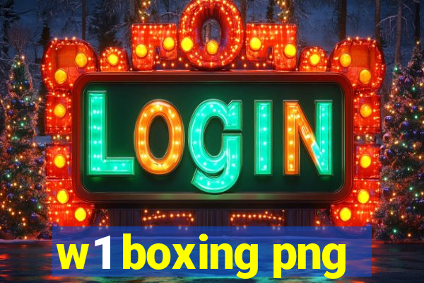 w1 boxing png